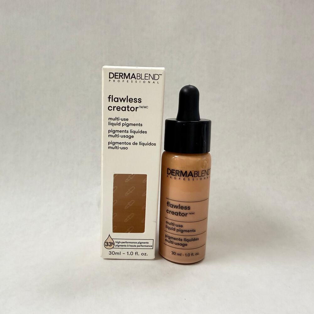 New Dermablend Professional Flawless Creator Multi-Use Liquid Pigments 1 oz 45C